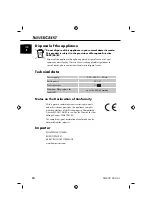 Preview for 13 page of Silvercrest 89366 Operating Instructions Manual