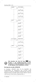 Preview for 14 page of Silvercrest 90255 User Manual And Service Information