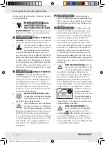 Preview for 16 page of Silvercrest 90989 Operating Instructions  And Safety Advice