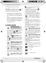 Preview for 26 page of Silvercrest 90991 Operating Instructions And Safety Advices