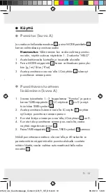 Предварительный просмотр 19 страницы Silvercrest 91522 Operation And Safety Notes