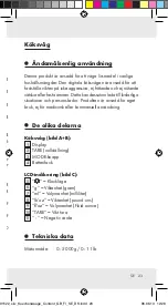 Предварительный просмотр 23 страницы Silvercrest 91522 Operation And Safety Notes