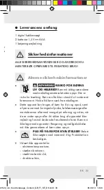 Предварительный просмотр 33 страницы Silvercrest 91522 Operation And Safety Notes