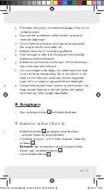 Предварительный просмотр 35 страницы Silvercrest 91522 Operation And Safety Notes