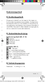 Предварительный просмотр 51 страницы Silvercrest 91522 Operation And Safety Notes