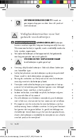 Предварительный просмотр 54 страницы Silvercrest 91522 Operation And Safety Notes