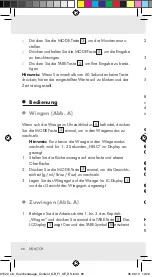 Предварительный просмотр 66 страницы Silvercrest 91522 Operation And Safety Notes