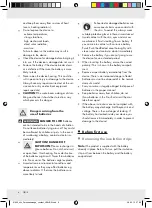 Предварительный просмотр 6 страницы Silvercrest 91925 Operation And Safety Notes