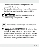 Предварительный просмотр 29 страницы Silvercrest 92069 Operation And Safety Notes