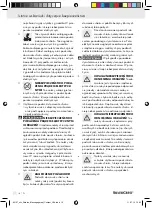 Предварительный просмотр 16 страницы Silvercrest 93137 Operation And Safety Notes