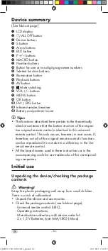 Preview for 36 page of Silvercrest 93436 Operating Instructions Manual