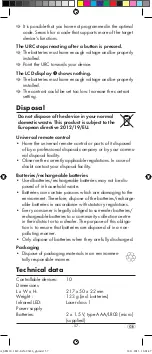 Preview for 59 page of Silvercrest 93436 Operating Instructions Manual