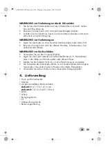 Preview for 37 page of Silvercrest 93480 Operating Instructions Manual