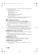 Preview for 50 page of Silvercrest 93480 Operating Instructions Manual