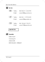 Preview for 20 page of Silvercrest 94118 User Manual And Service Information