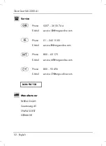 Preview for 54 page of Silvercrest 94118 User Manual And Service Information