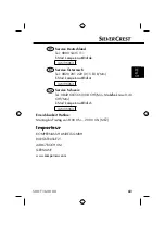 Preview for 44 page of Silvercrest 96063 Operating Instructions Manual