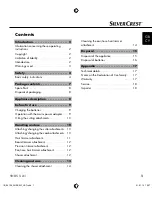 Preview for 4 page of Silvercrest 96126 Operating Instructions Manual