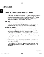 Preview for 5 page of Silvercrest 96126 Operating Instructions Manual