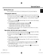 Preview for 12 page of Silvercrest 96126 Operating Instructions Manual