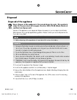 Preview for 18 page of Silvercrest 96126 Operating Instructions Manual