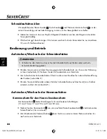 Preview for 85 page of Silvercrest 96126 Operating Instructions Manual