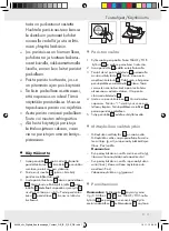 Preview for 17 page of Silvercrest 96498 Operation And Safety Notes