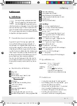 Preview for 31 page of Silvercrest 96498 Operation And Safety Notes