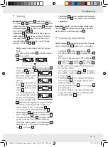 Preview for 35 page of Silvercrest 96498 Operation And Safety Notes