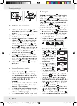 Preview for 62 page of Silvercrest 96498 Operation And Safety Notes