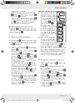 Preview for 63 page of Silvercrest 96498 Operation And Safety Notes