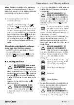 Preview for 11 page of Silvercrest 96962 Operation And Safety Notes