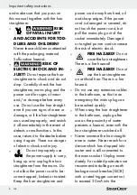 Preview for 7 page of Silvercrest 97784 Operation And Safety Notes