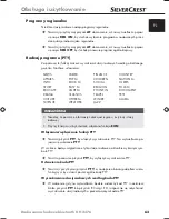 Preview for 61 page of Silvercrest BLUETOOTH KH 2376 Operating Instructions Manual