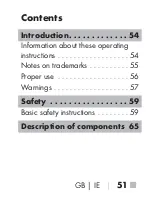 Preview for 54 page of Silvercrest CHAMPIGNON SBPL 15 A1 Operating Instructions Manual