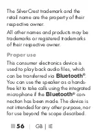 Preview for 59 page of Silvercrest CHAMPIGNON SBPL 15 A1 Operating Instructions Manual