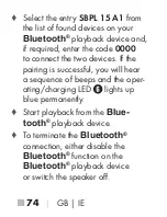 Preview for 77 page of Silvercrest CHAMPIGNON SBPL 15 A1 Operating Instructions Manual