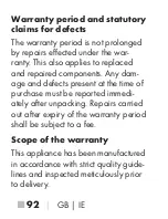 Preview for 95 page of Silvercrest CHAMPIGNON SBPL 15 A1 Operating Instructions Manual