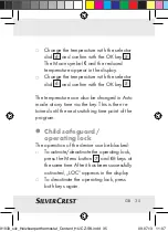 Preview for 31 page of Silvercrest Classic Model L Operating Instructions And Safety Advices