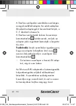 Preview for 56 page of Silvercrest Classic Model L Operating Instructions And Safety Advices