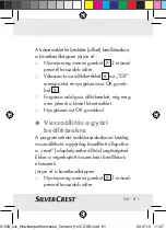 Preview for 77 page of Silvercrest Classic Model L Operating Instructions And Safety Advices