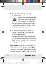 Preview for 92 page of Silvercrest Classic Model L Operating Instructions And Safety Advices