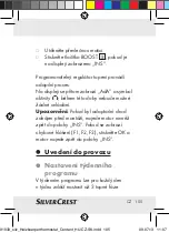 Preview for 101 page of Silvercrest Classic Model L Operating Instructions And Safety Advices