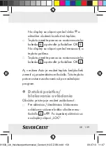 Preview for 155 page of Silvercrest Classic Model L Operating Instructions And Safety Advices