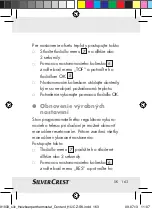 Preview for 159 page of Silvercrest Classic Model L Operating Instructions And Safety Advices