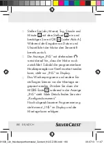 Preview for 176 page of Silvercrest Classic Model L Operating Instructions And Safety Advices