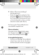 Preview for 179 page of Silvercrest Classic Model L Operating Instructions And Safety Advices