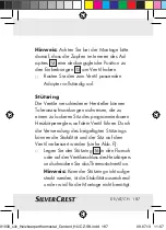 Preview for 183 page of Silvercrest Classic Model L Operating Instructions And Safety Advices