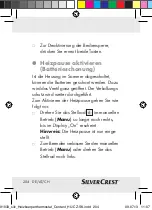 Preview for 200 page of Silvercrest Classic Model L Operating Instructions And Safety Advices