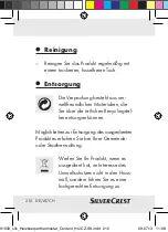 Preview for 206 page of Silvercrest Classic Model L Operating Instructions And Safety Advices